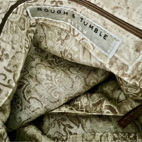 ✨ Custom Rough & Tumble Large Slouchy Tote ✨ Be the Designer piece-One-of-a-Kind - Picture 3 of 3